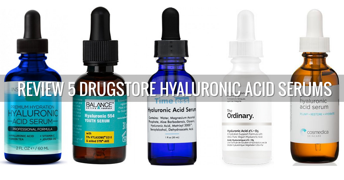 So sánh 5 Serum Hyaluronic Acid Ngon Bổ Rẻ Phổ Biến Nhất Hiện Nay