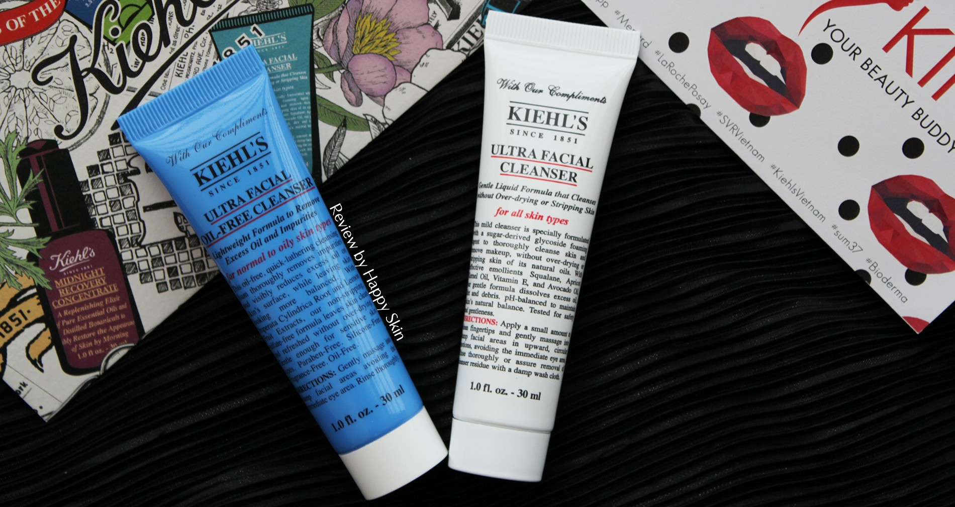 Review bộ đôi sữa rửa mặt Kiehl’s dành cho 2 loại da khác nhau