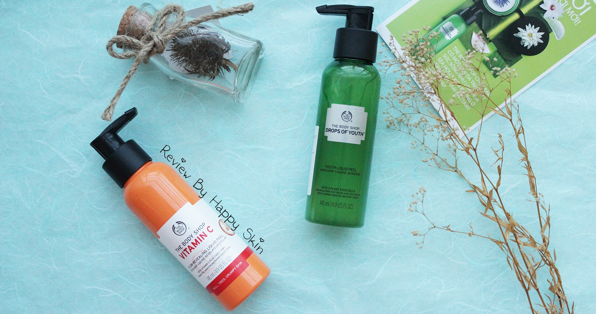 Review hai sản phẩm tẩy tế bào chết mới nhất của The Body Shop
