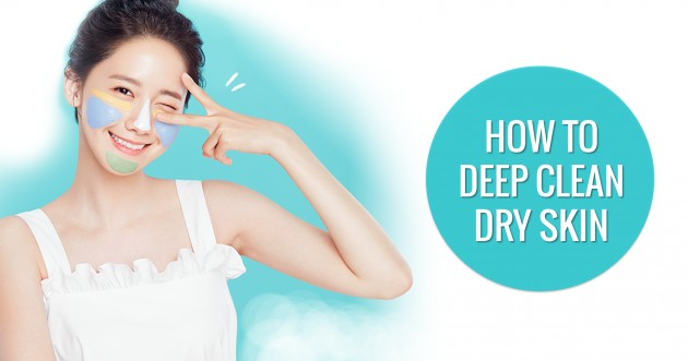 Hướng Dẫn Quy Trình Làm Sạch Sâu giúp giảm mụn ẩn, đầu đen Cho Da Khô