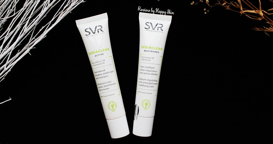 Review bộ đôi kem dưỡng da kiềm dầu và trị mụn nhà SVR