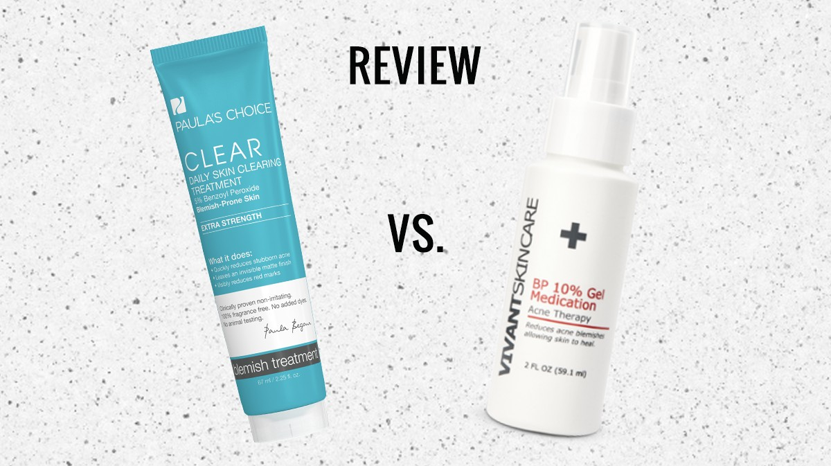 So sánh hai siêu phẩm trị mụn từ Paula’s Choice và Vivantskincare