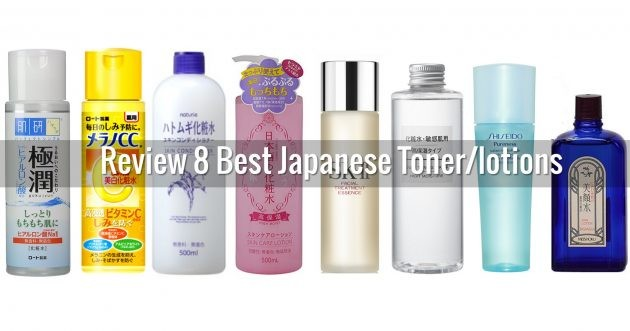 Review 8 Toner Nhật từ highend đến drugstore chất lượng miễn chê