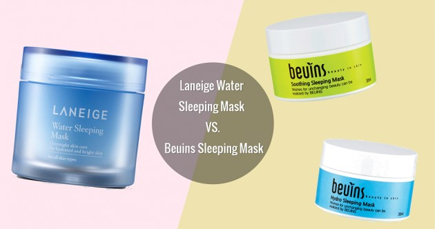 Cuộc chiến mặt nạ ngủ – Laneige hay các chiến binh drugstore mới toanh Beuins Sleeping Mask?