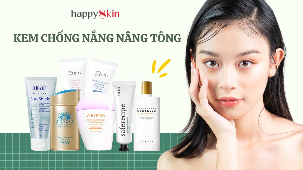 Đi tìm kem chống nắng NÂNG TÔNG có finish đẹp !!!