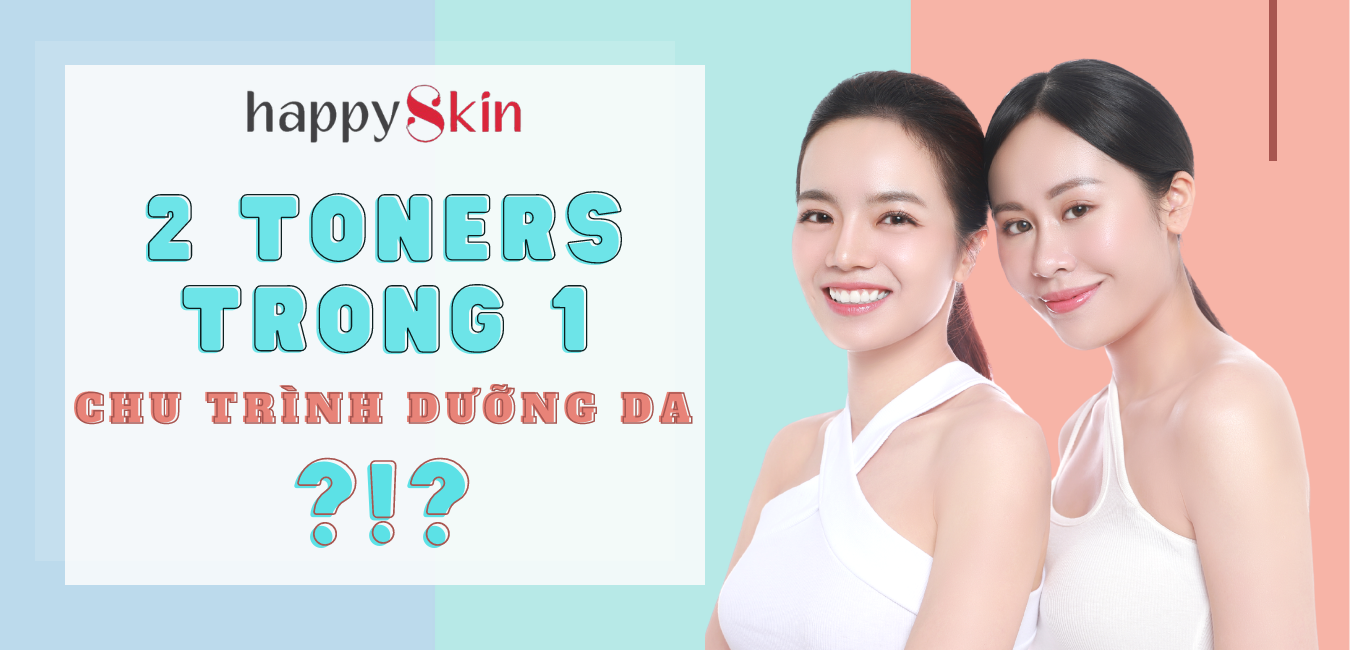 DUAL TONERS – TRIPLE EFFECT Phương pháp dưỡng da thử là ghiền!!!