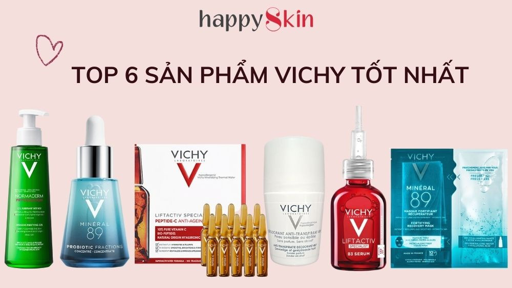 Không mua 6 sản phẩm này nhà Vichy thì quá uổng
