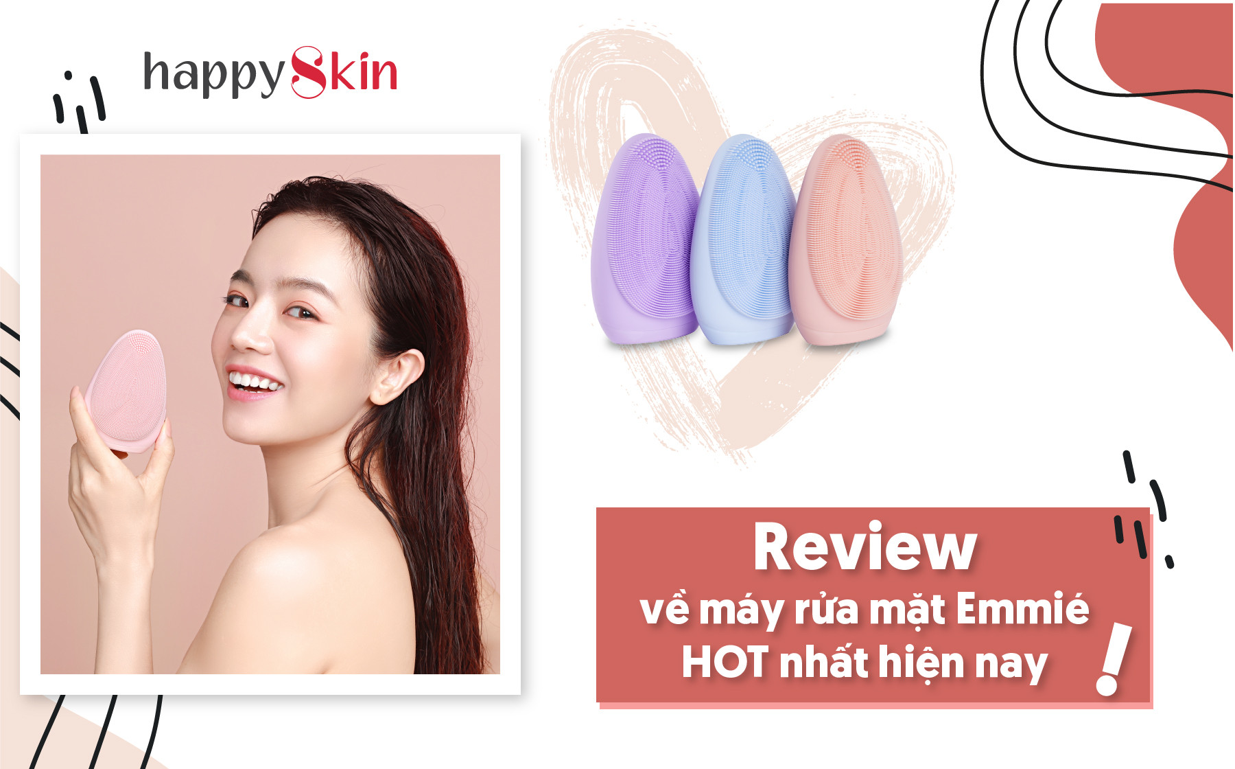 Review Máy rửa mặt Emmié được yêu thích nhất hiện nay!