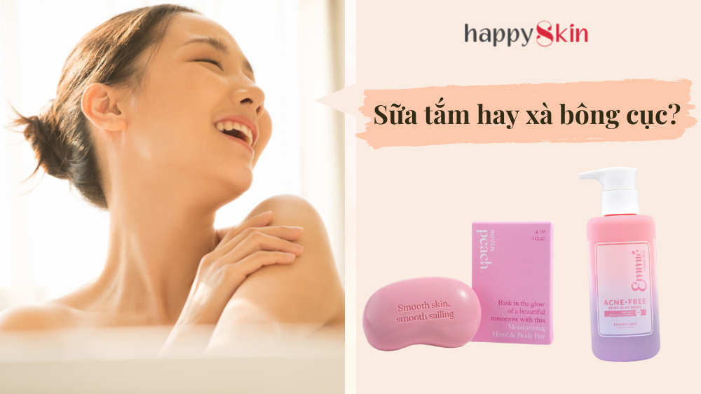 Sữa tắm và xà bông cục: Loại nào tốt hơn?