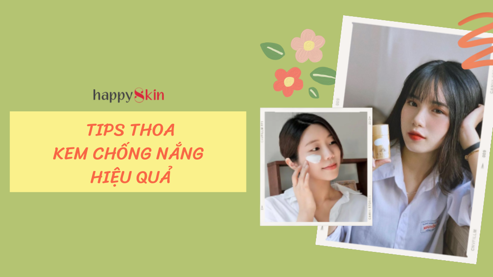 Đâu mới là cách THOA KEM CHỐNG NẮNG chuẩn??