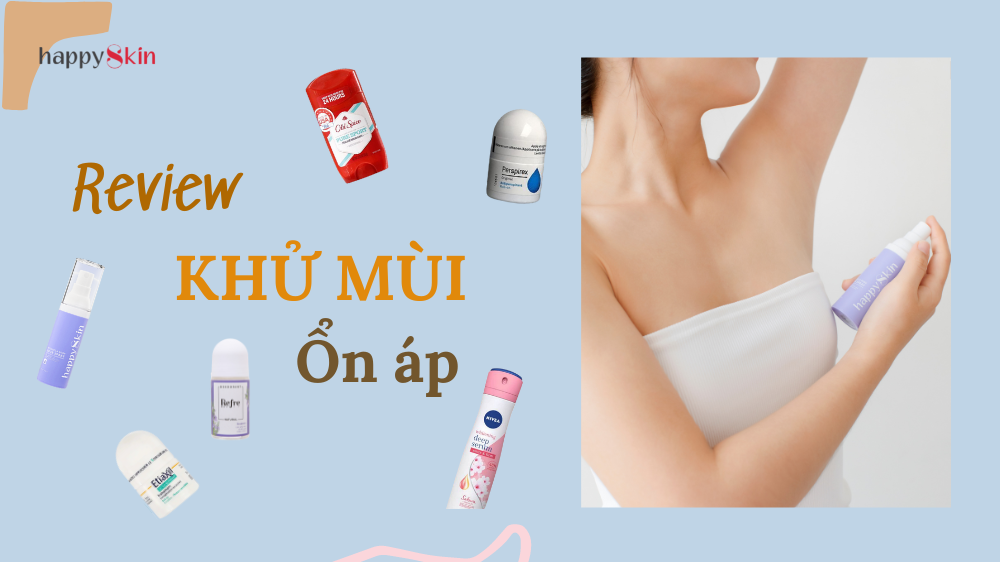 Top 6 sản phẩm khử mùi siêu đỉnh