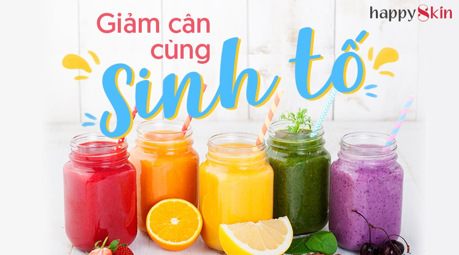 8 công thức sinh tố giảm cân ngon không thể cưỡng lại