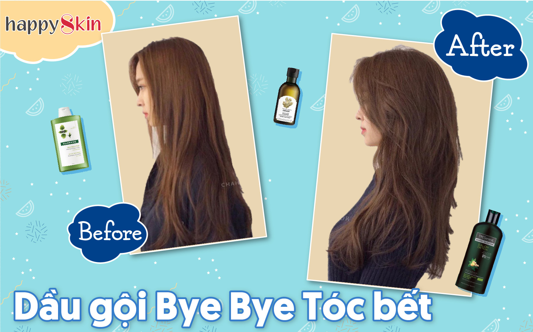 Review chi tiết 7 loại dầu gội “bye bye” tóc bết, tóc xẹp sát vào da dầu