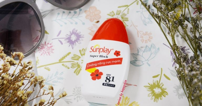 Sunplay Super Block SPF81 PA++++ chỉ số chống nắng cao không cồn không bóng