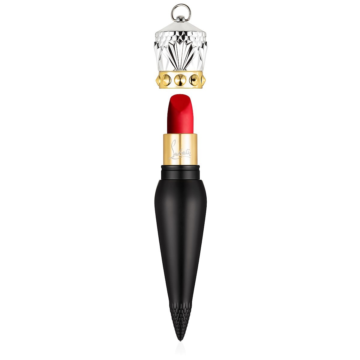 Christian Louboutin Velvet Matte Rouge Louboutin & Silk Satin Torerra