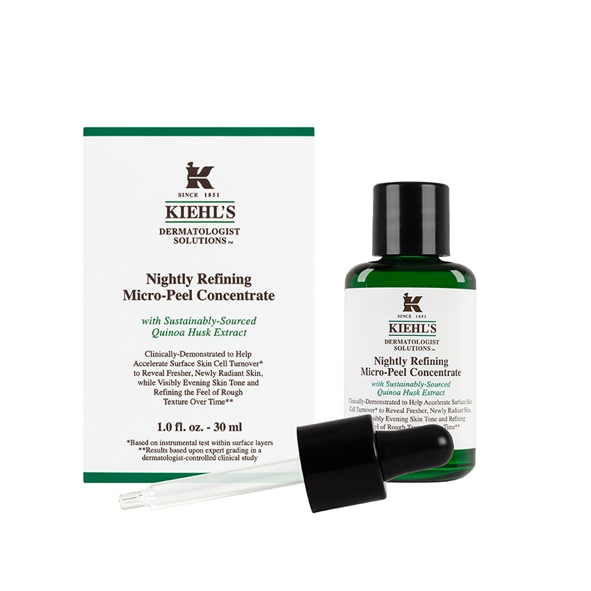 Kiehl’s Dermatologist Solutions Nightly Refining Micro-Peel Concentrate