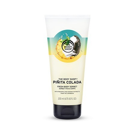 Review bơ dưỡng thể & kem tuyết The Body Shop Pinita Colada Body Butter và Body Sorbet