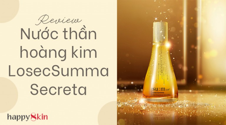 Nước Thần Hoàng Kim Secreta – Phiên Bản Nâng Cấp Của Nước Thần Secret Essence.