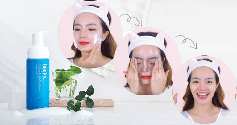 Bạn sẽ choáng trước khả năng tẩy trang của em sữa rửa mặt này