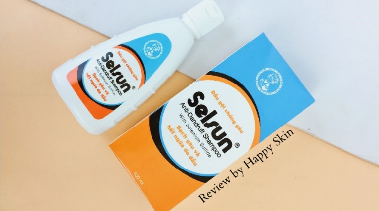 Review Selsun Anti-Dandruff Shampoo – Bí kíp “say-goodbye” gàu của Happy Skin!