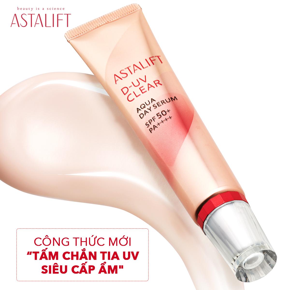 Kem chống nắng dưỡng ẩm Astalift D-UV Clear Aqua SPF50 + PA ++++ 