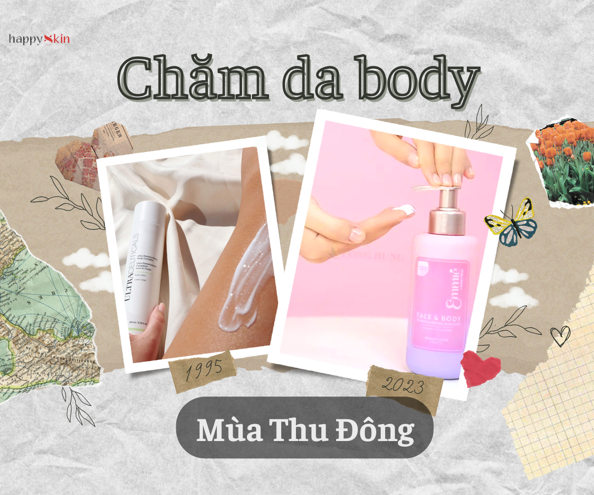 Tips Chăm Da Body Mùa Hanh Khô