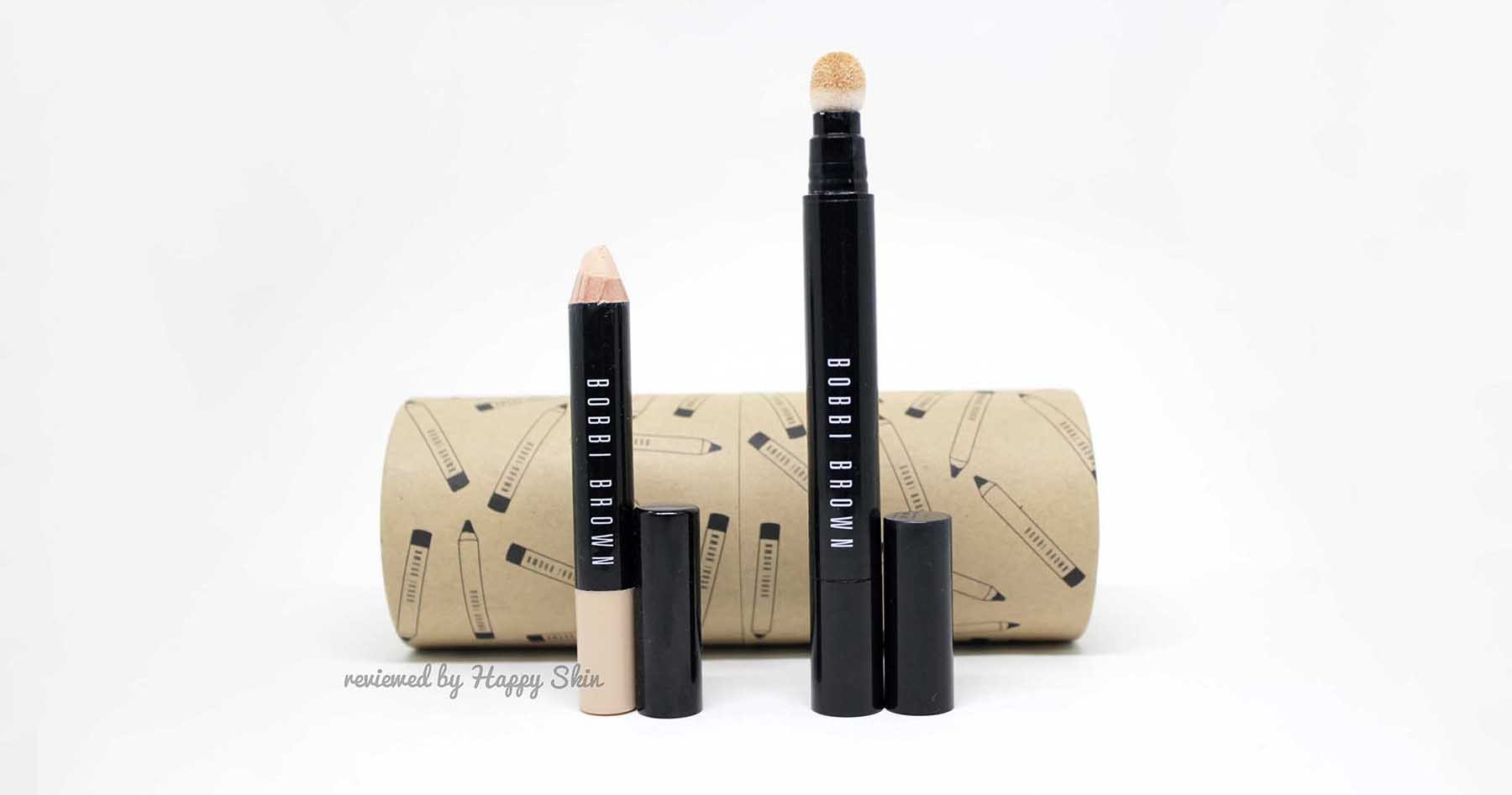 Review 2 sản phẩm nền cải tiến dạng bút Bobbi Brown Retouching Wand và Retouching Pencil