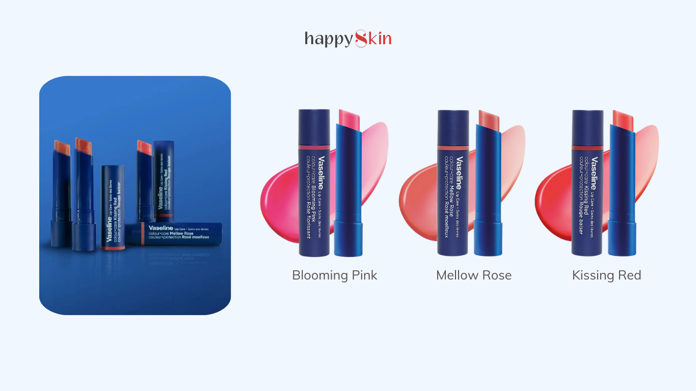 Son dưỡng môi Vaseline Lip Care Colour + Care