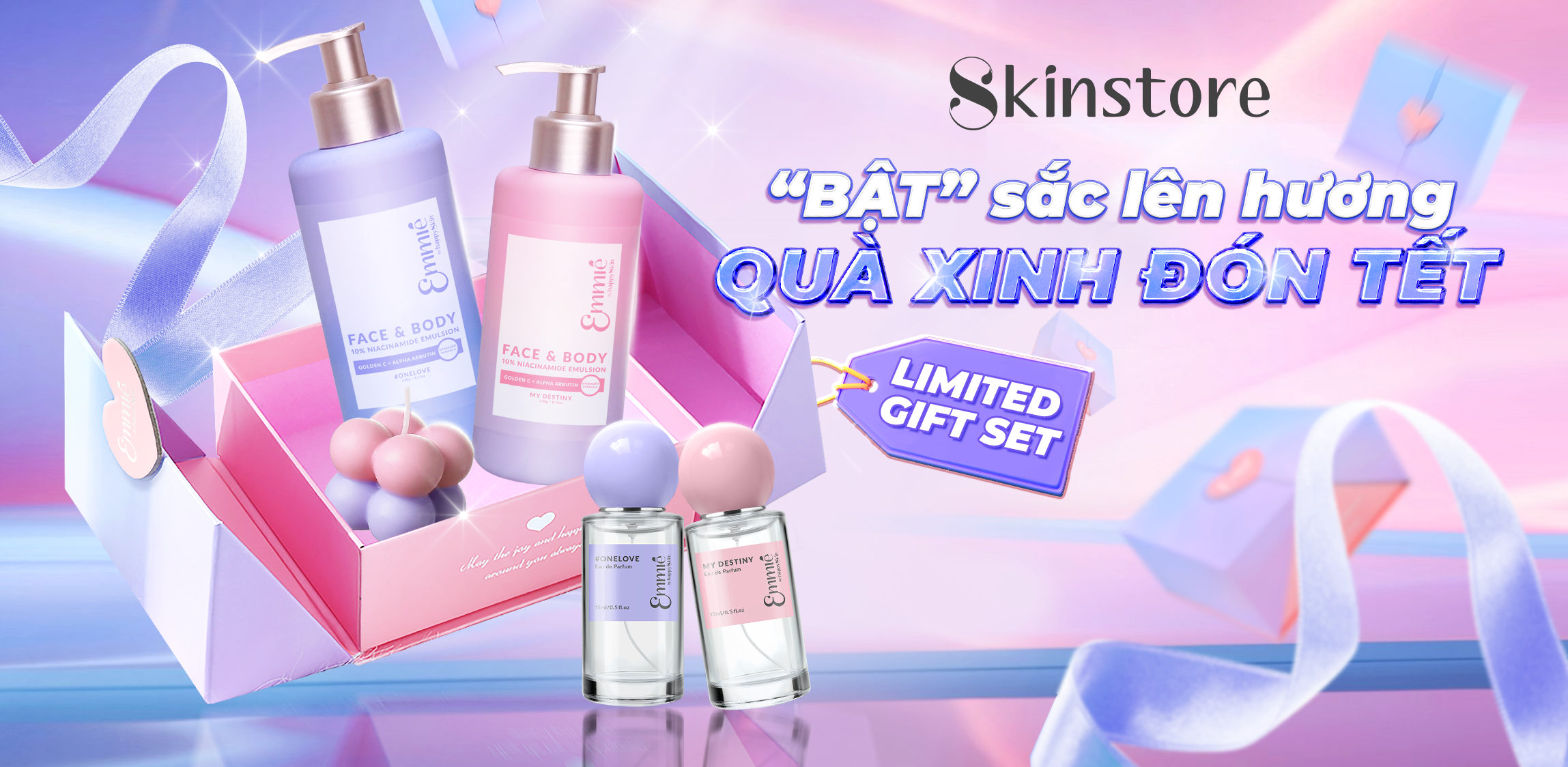 Emmié By HappySkin Ra Mắt Bộ Sưu Tập Mới - "Bật" Gift Box