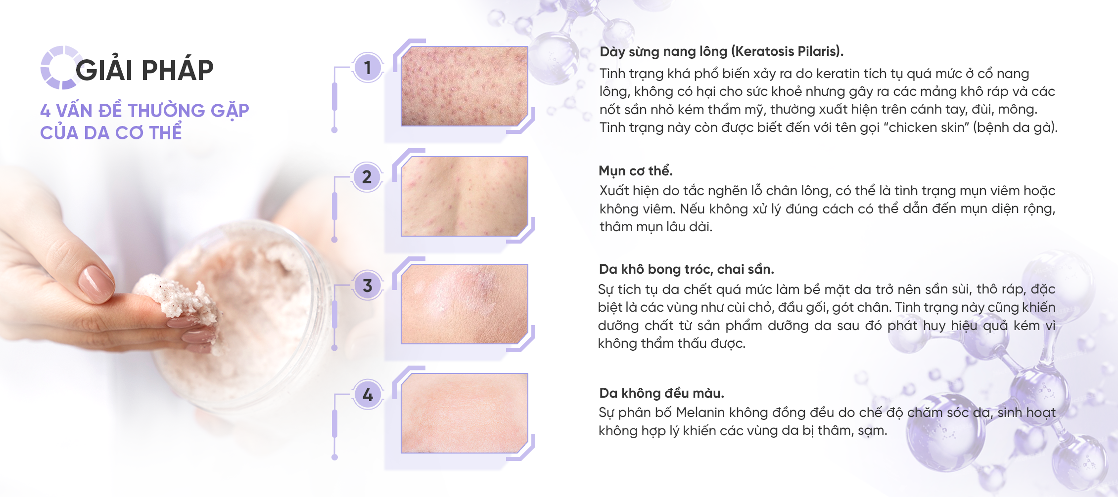 Tẩy Tế Bào Chết Làm Sáng Da Toàn Thân Emmié by HappySkin Smooth & Bright Body Exfoliator 200g