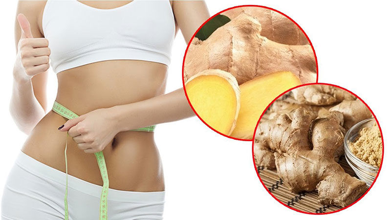 Giảm cân với một chút gừng