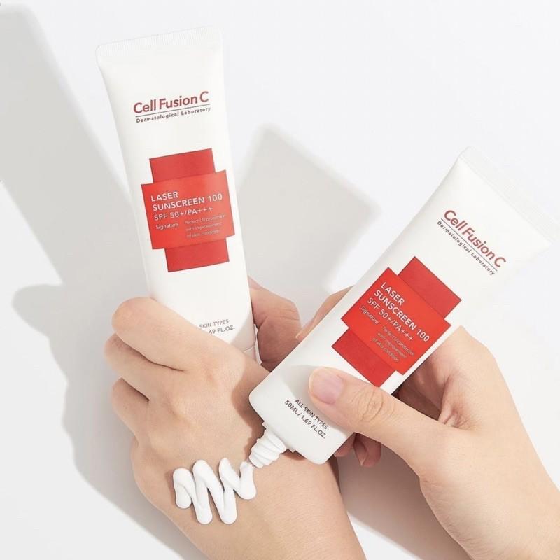 Kem chống nắng Cell Fusion C Laser Sunscreen 100 dịu nhẹ cho làn da nhạy cảm
