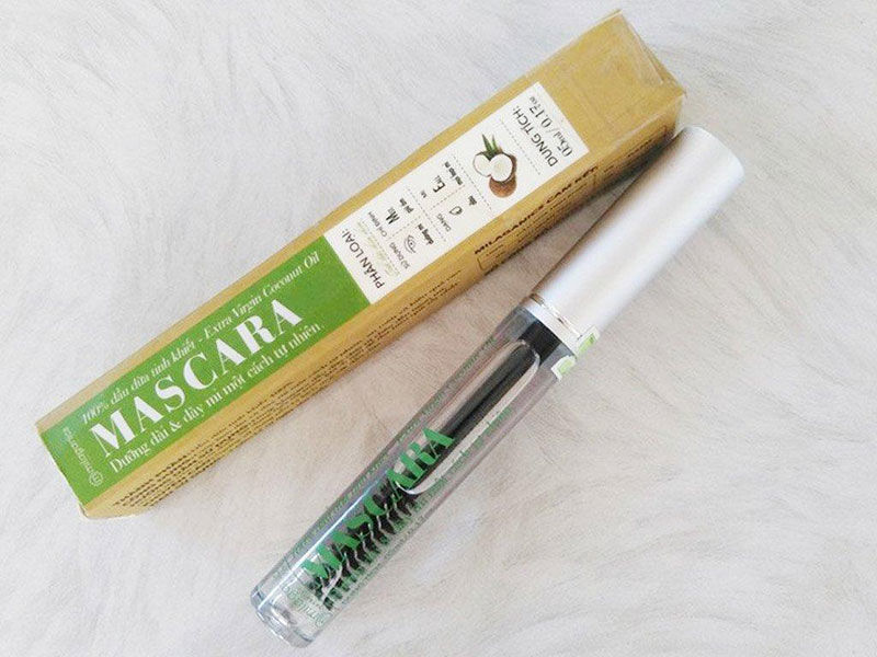 Mascara dưỡng mi dầu dừa Milaganics Mascara
