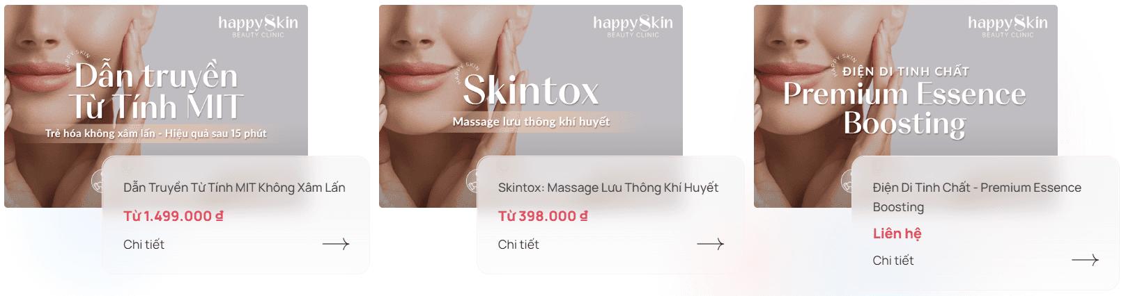 Dịch vụ Spa khác tại HappySkin