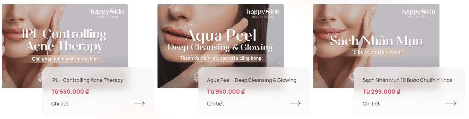 Dịch vụ Spa khác tại HappySkin