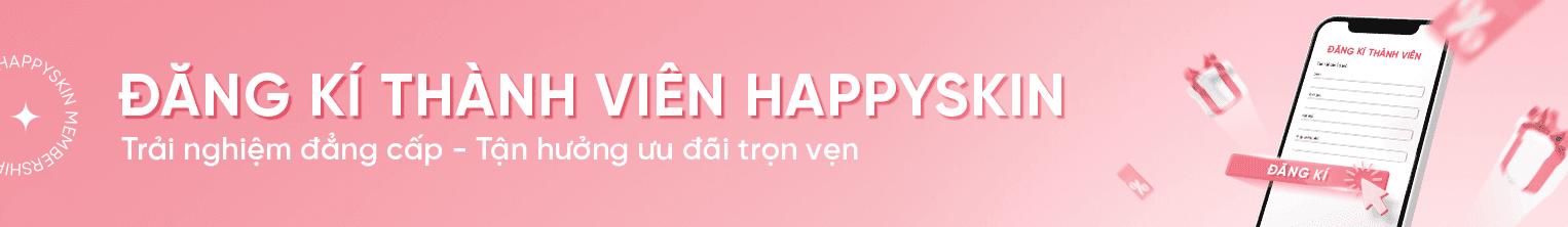 Website mua sắm mỹ phẩm chính hãng HappySkin Việt Nam