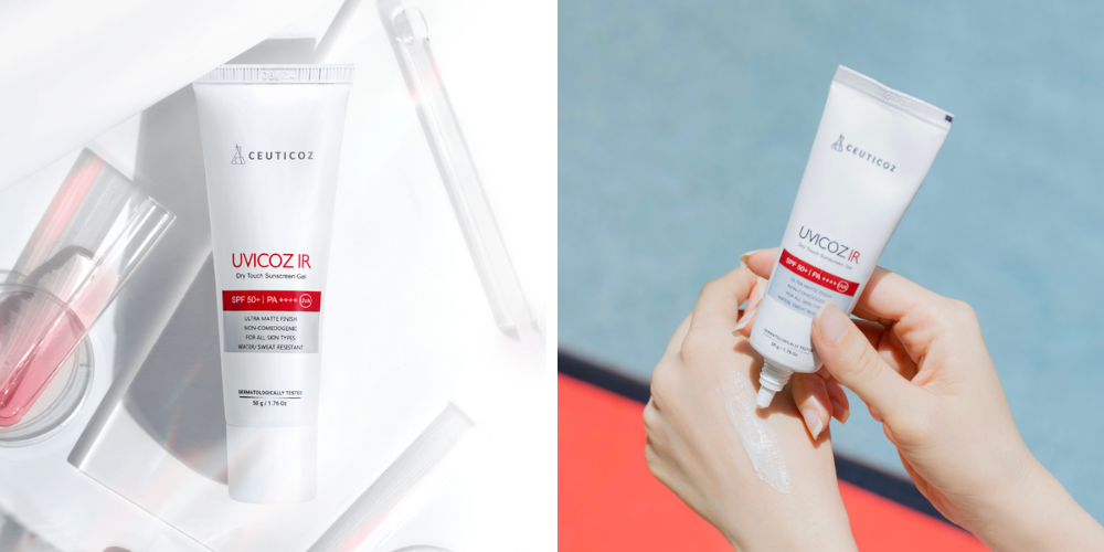 Kem chống nắng Ceuticoz Uvicoz IR Dry Touch Sunscreen Gel 