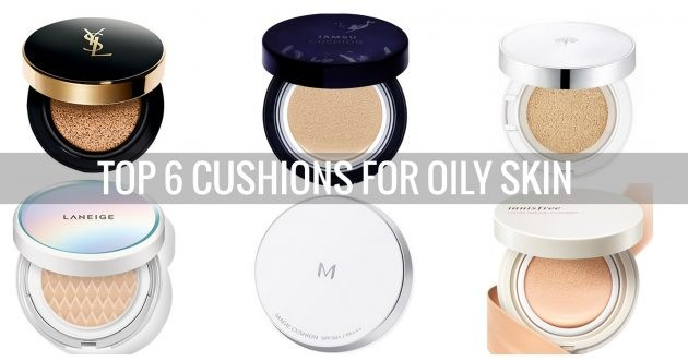 Top 6 cushion dành riêng cho da dầu nền căng mịn, bền đẹp suốt cả ngày