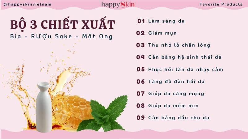 Bộ ba chiết xuất lên men