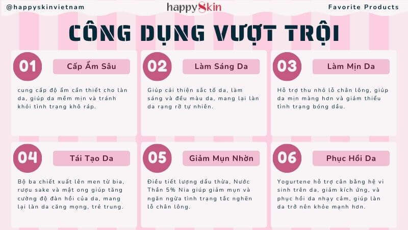 Công dụng vượt trội