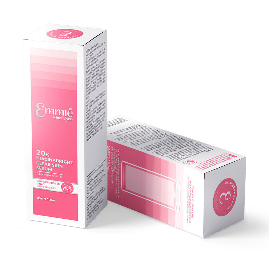 Serum Emmié by Happyskin Niacinabright 20% Clear Skin Serum - Làm Sáng Da Mờ Thâm 30ml (20% Nia)