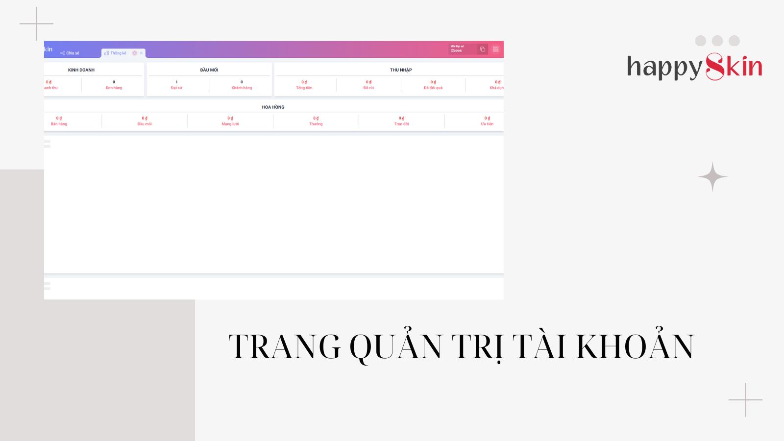 Bước 3: truy cập vào trang quản lý Affiliate.
