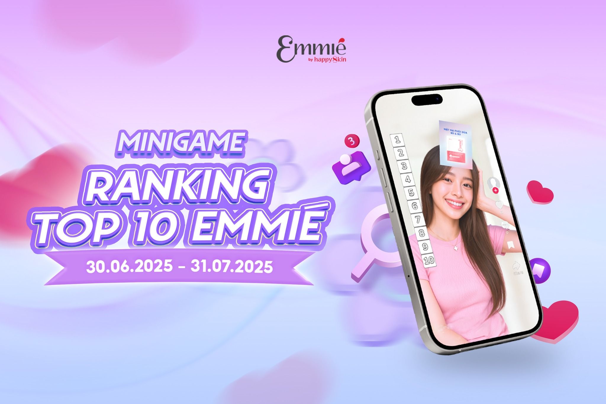 [ MINIGAME ] TOP 10 EMMIÉ – CŨNG LÀ TOP 10 EM YÊU!!