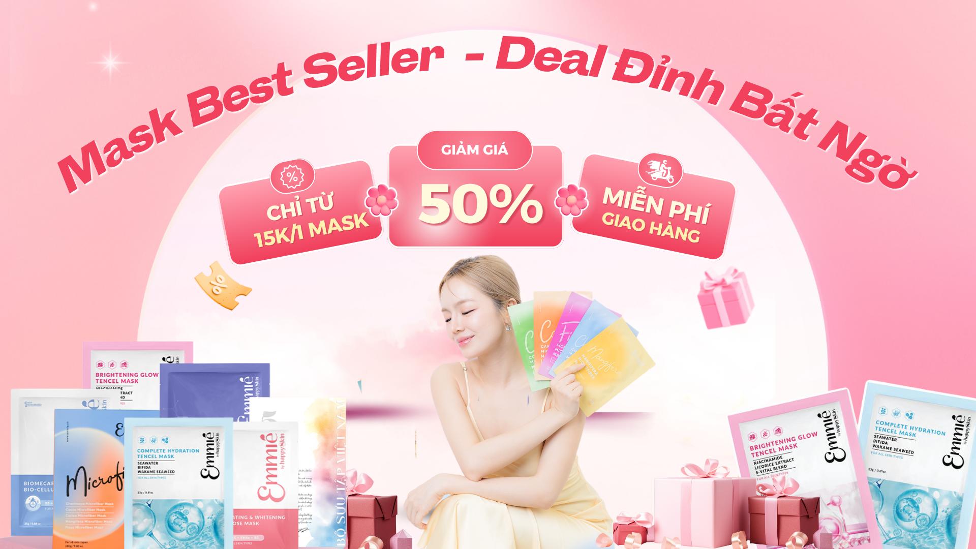 🎂 MỪNG SINH NHẬT EMMIÉ 6 TUỔI - SĂN MẶT NẠ SIÊU RẺ