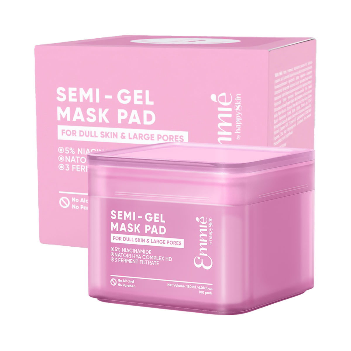 Hộp Mask Pad Làm Sáng Da - Thu Nhỏ Lỗ Chân Lông Và Dưỡng Ẩm Sâu Semi-Gel Mask Pad For Dull Skin & Large Pores