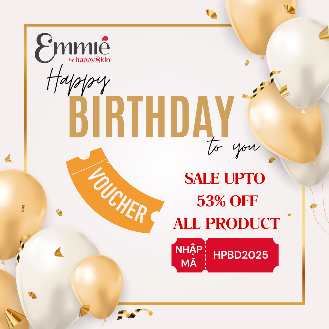 HappySkin sinh nhật tặng deal hot