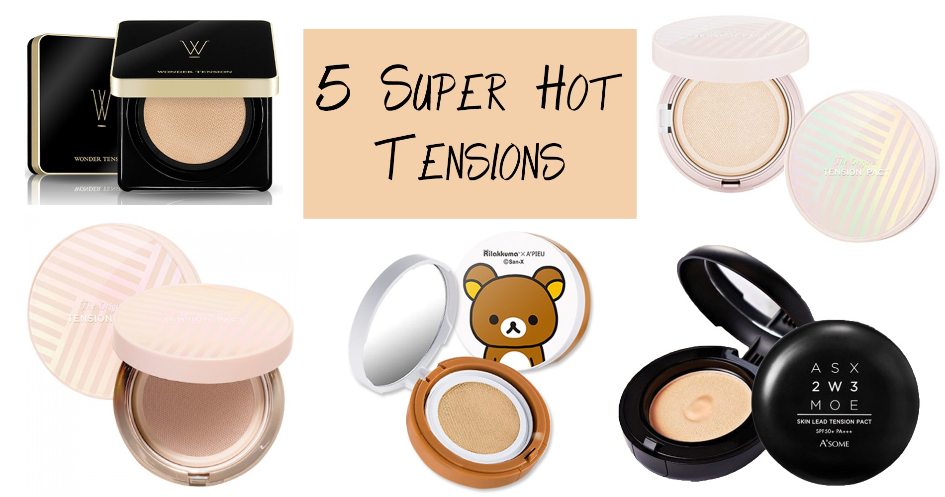 5 sản phẩm tension đang nhăm nhe soán ngôi cushion