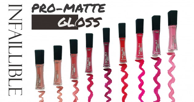 REVIEW & GIVEAWAY L’Oreal Paris Infallible Pro-Matte – Màu đẹp chất mịn nhưng không quá lì