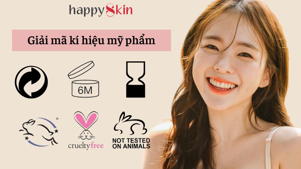 10 kí hiệu mỹ phẩm phổ biến nhất giúp bạn đọc vị bao bì